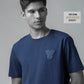 Iconic Emblem Dark Blue t shirt