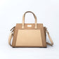 Beige luxury handbag for women with elegant design and adjustable shoulder strap