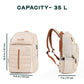Odyssey Backpack | Beige | Everyday Laptop Backpack