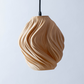 Sozori Premier Black Hanging Lamp for Living Room with a Unique Twisted Design