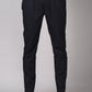 Tailored black pyjama pants for men with a sleek design and comfortable fit