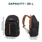 Odyssey Backpack | Black | Everyday Laptop Backpack