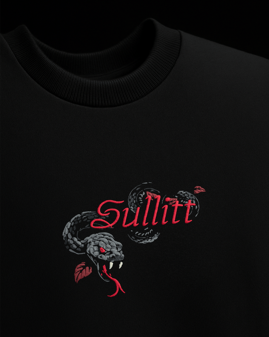 Bloomed Snake Tee