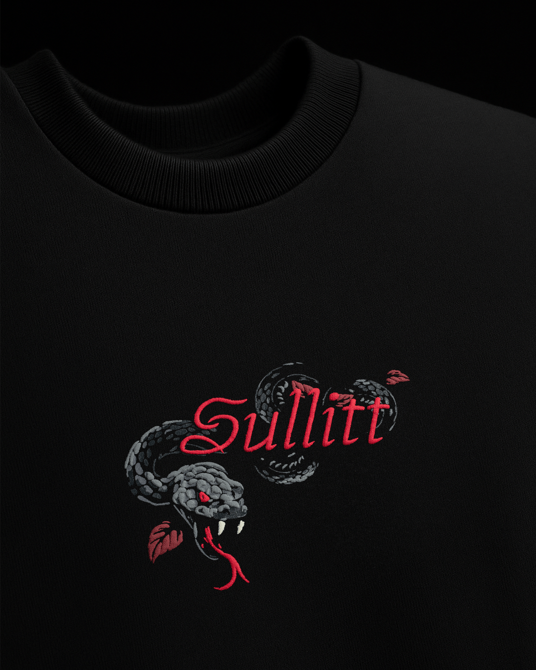 Bloomed Snake Tee