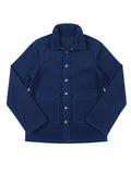 Corduroy Oversized Shacket Rich Electric Blue Stylstpls