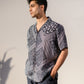 Stylish Stylera boho bandana silk shirt for men with intricate patterns and relaxed fit