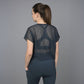 Stylera Active breathable workout top with mesh design for enhanced ventilation during exercise