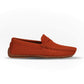 Stylish brown casual loafers men's shoes with breathable design and rubber sole for everyday wear
