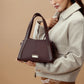 Stylish brown mini purse for women by Stylera with a unique design and elegant straps