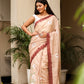 Elegant Stylera malmal saree with designer border, perfect for festive occasions and celebrations.