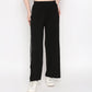 Stylera Casual Black Pants and Top Set Perfect for Relaxed and Stylish Outfits