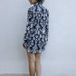 Stylera Casual Boho Shirt for Women in Black and White Pattern, Perfect for Everyday Wear