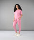 Stylera Casual Pink Lounge Wear for Women featuring a comfortable top and pants design