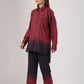 Stylera casual two-piece ombre outfit featuring a stylish button-up shirt and matching pants
