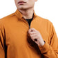 Quarter Zip Jacket (Raw Cinnamon)