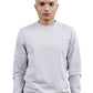 Carbon Sweatshirt – Men’s Organic Cotton Sweatshirt (Mist Melange)
