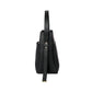 Side view of charcoal chic bucket bag by Stylera showcasing sleek design and adjustable strap