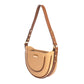 Stylera cinnamon cocoa hobo bag with a stylish curved design and adjustable strap