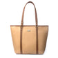 Stylish cinnamon cocoa tote bag with sturdy straps and spacious design for everyday use