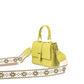 Stylera citrus color shoulder bag with decorative strap for stylish everyday use