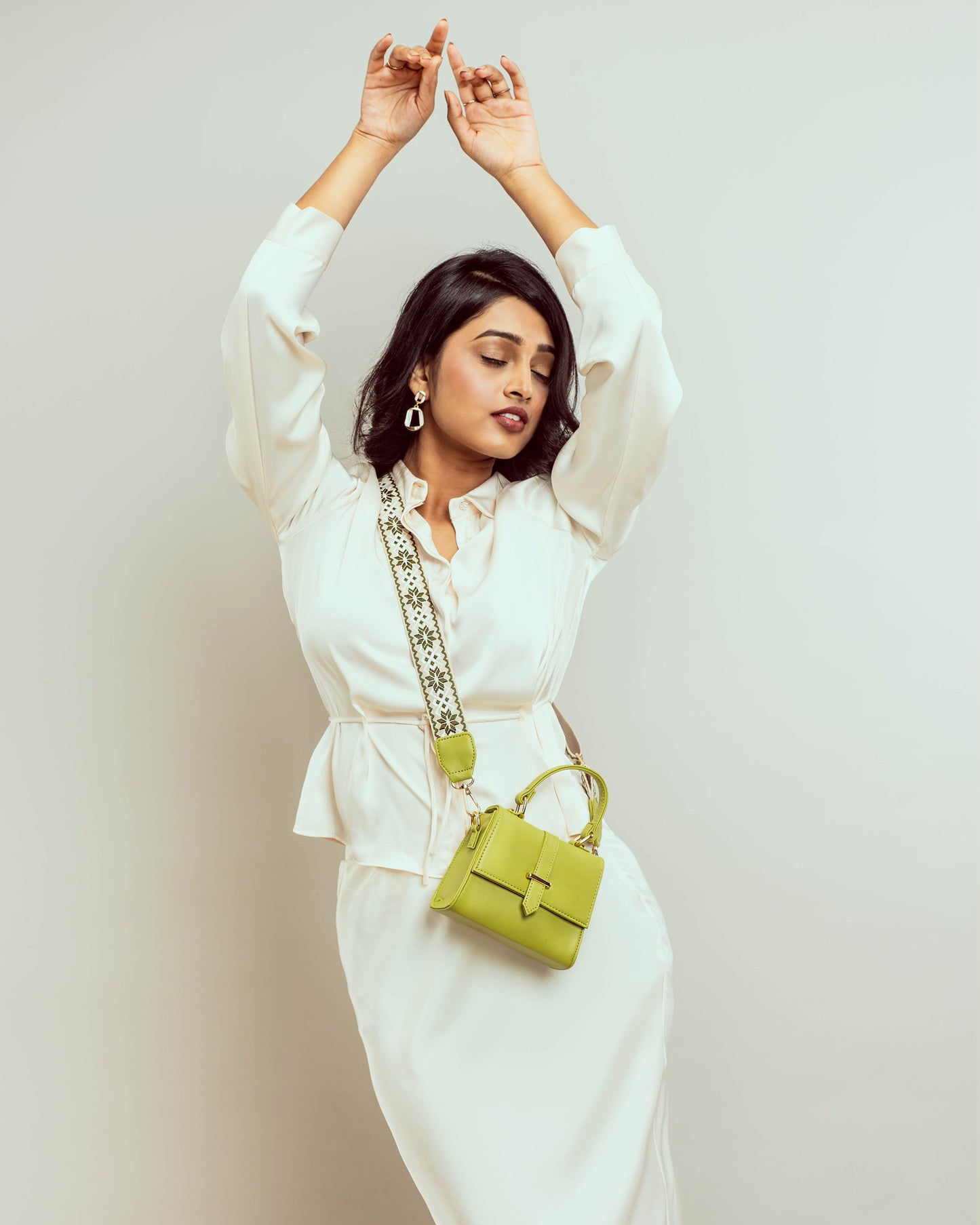 Citrus color shoulder bag by Stylera with a stylish design, perfect for casual outings or events