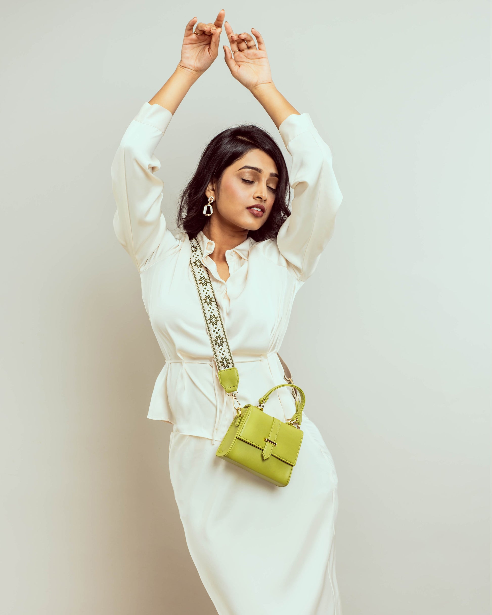Citrus color shoulder bag by Stylera with a stylish design, perfect for casual outings or events