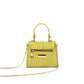 Stylera citrus color shoulder bag with a chic design and chain strap
