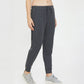 Stylera comfortable athletic joggers in dark gray with an elastic waistband and side pockets