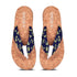 Stylera comfortable cork sole slippers with stylish woven straps for casual summer wear