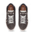 Stylera comfortable everyday shoes in gray canvas with white laces and cushioned insole