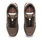 Stylera comfortable vegan casual shoes for women in gray with stylish lace-up design