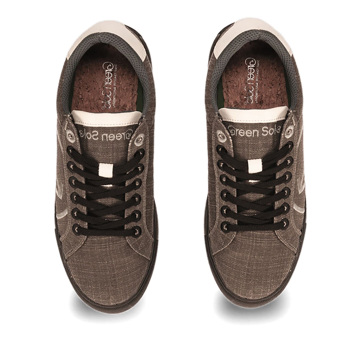 Stylera comfortable vegan casual shoes for women in gray with stylish lace-up design