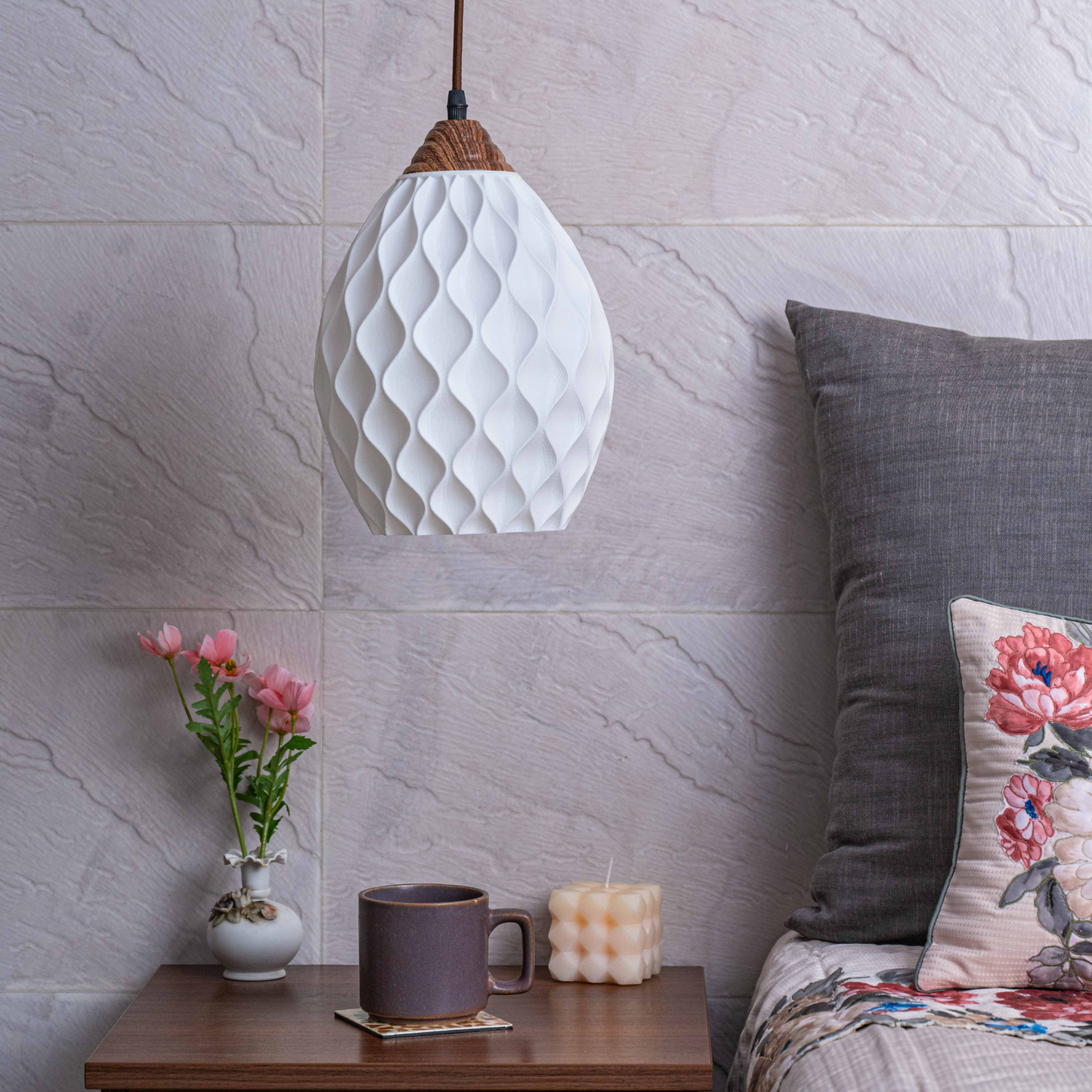 Sozori contemporary living room lighting pendant with unique design complementing modern decor