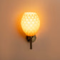 Sozori contemporary wall light for living room featuring an elegant textured shade and warm glow