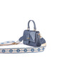 Denim mini sling bag by Stylera featuring a stylish design and an adjustable strap for versatile wear