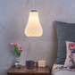Sozori designer hanging droplet lamp with unique textured design, perfect for modern home decor