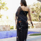 Elegant Stylera designer party wear saree for women with floral designs and sheer fabric