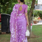 Elegant DiraByDimple designer saree for special occasions with floral print and delicate draping