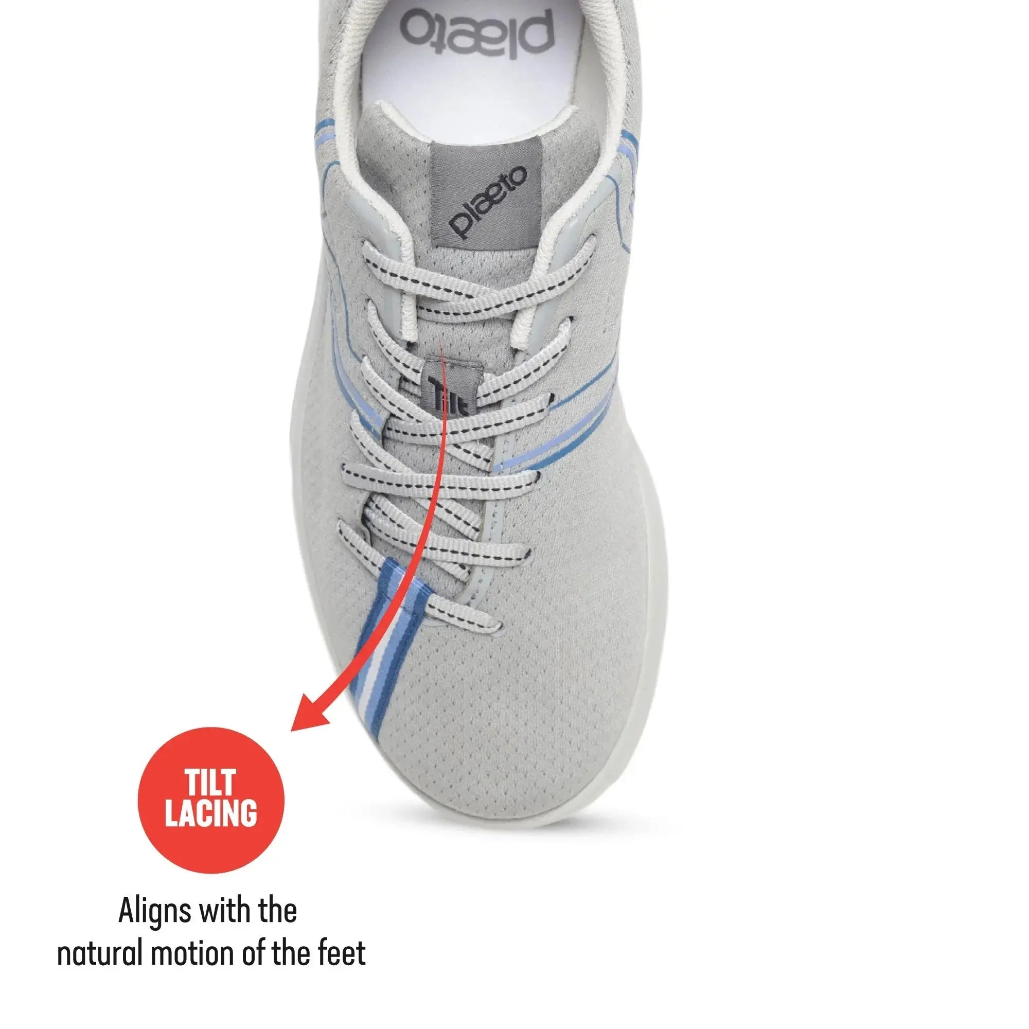 Route 44 Grey Training Shoes for Men Plaeto