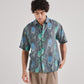 Stylera drop shoulder shirt for men in a colorful floral design