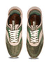 Durable walking shoes green with a stylish design and comfortable fit for everyday wear