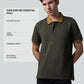 Olive polo tshirt for men 