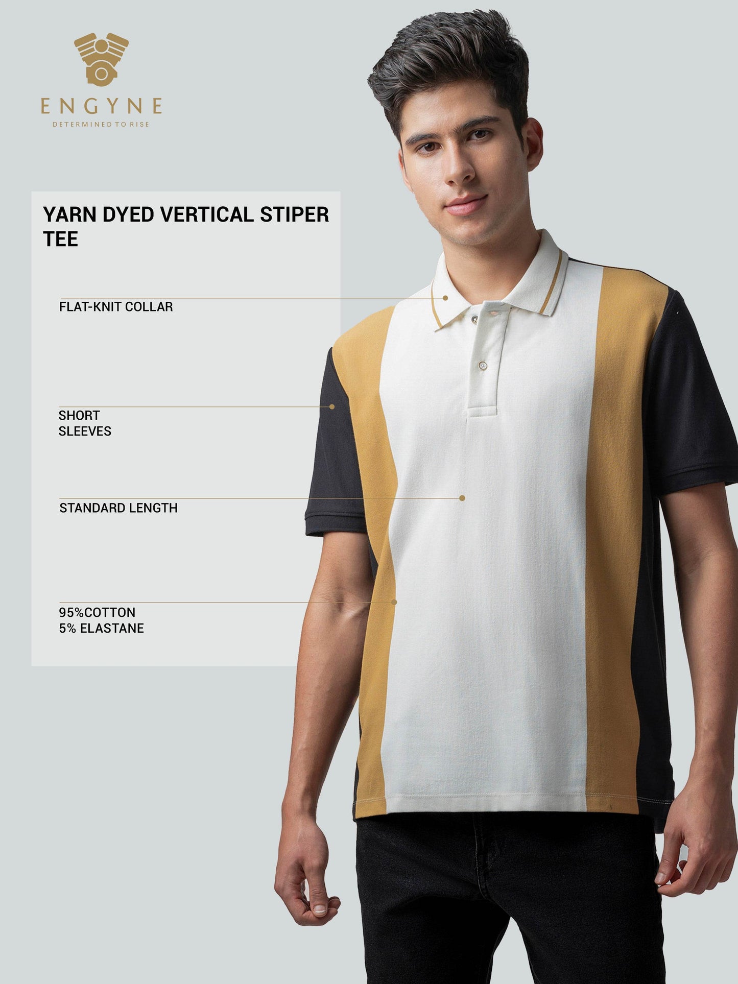 Black polo tshirt