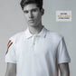 White polo tshirt for men