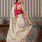 Elegant party wear saree with floral designs, perfect for special occasions and celebrations