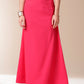 Elegant pink saree for parties with a flowing silhouette and a stylish design by Stylera 