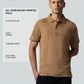 Khaki polo tshirt for men 
