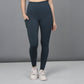Fashionable workout leggings teal with side pockets for easy storage and comfort during exercise