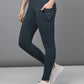 Stylera fashionable workout leggings teal with a stylish side pocket and breathable design