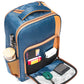 Jetson | Blue | Laptop Trolley Backpack